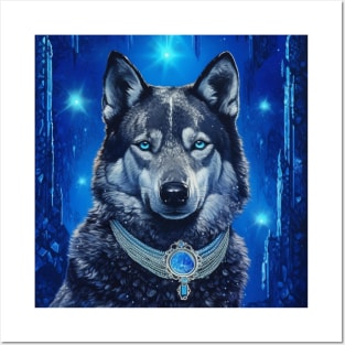 Tamaskan Wolfdog Posters and Art